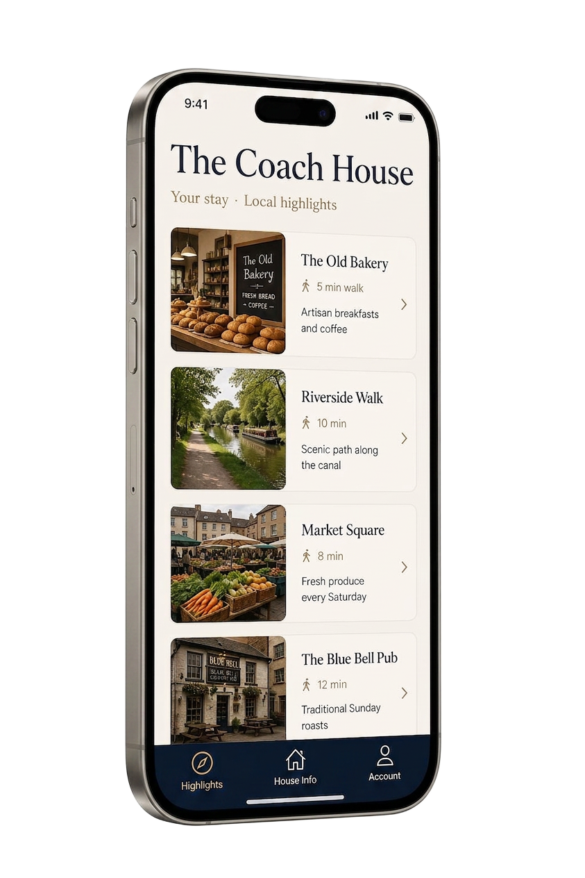 Guest companion app